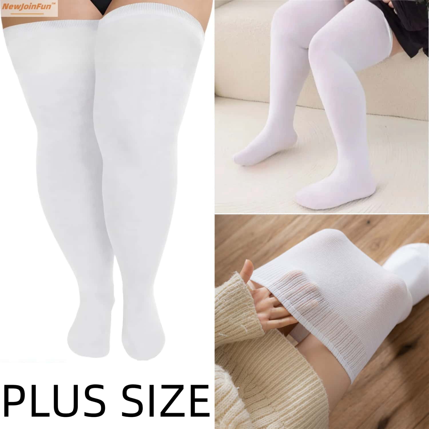 Winter Clothing Leg Warmers - Meias Altas Plus Size 2026 Novas,