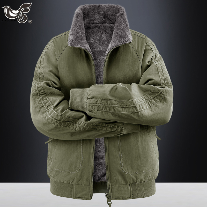 Winter Clothing Game - Parkas masculinas grossas e quentes, casacos
