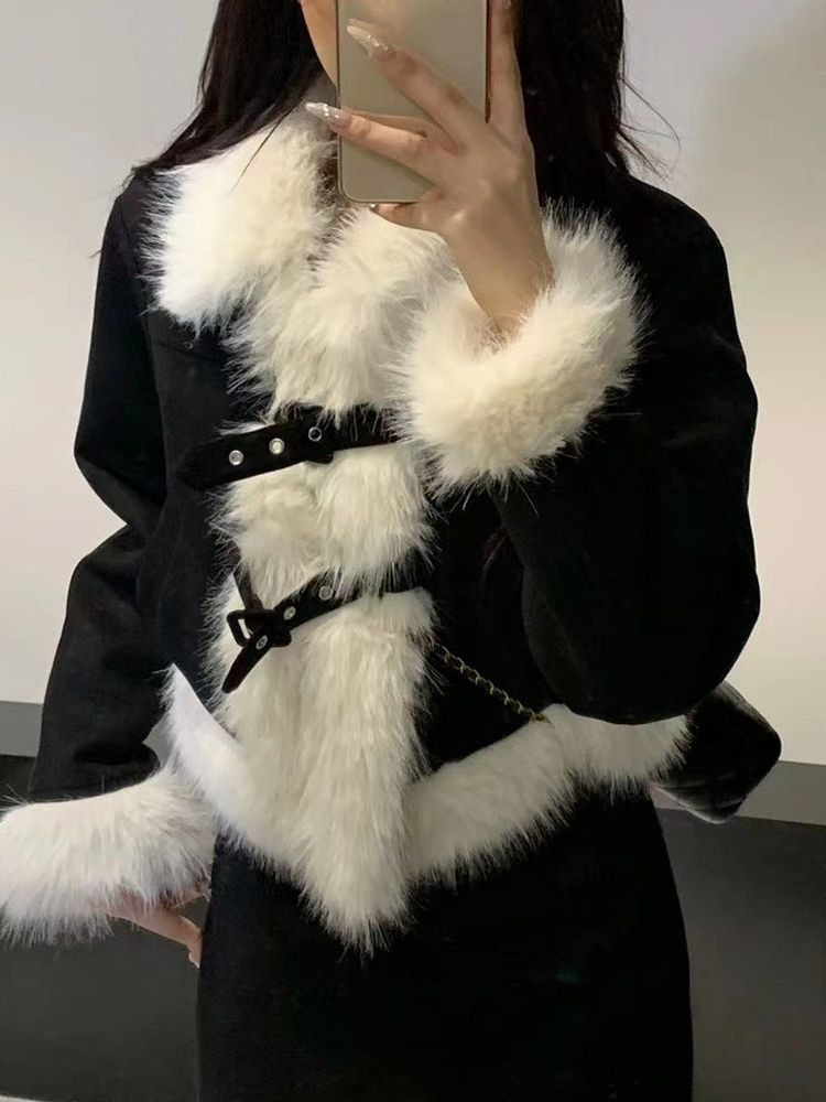 Winter Clothing Line - Estilo coreano design vintage conjuntos quentes