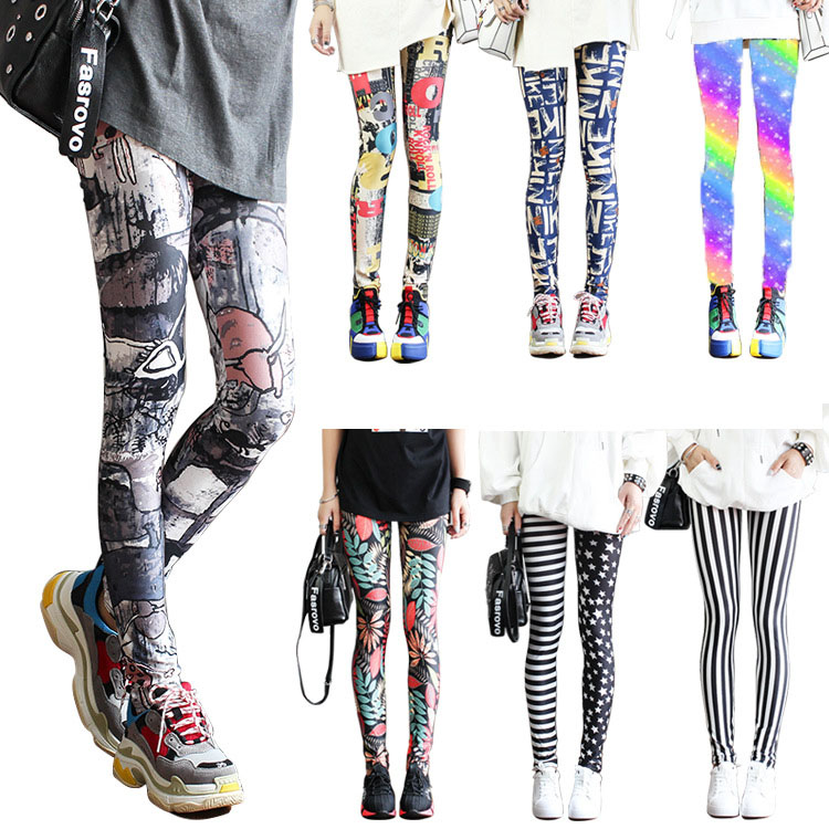 Winter Clothing On Sale - Moda leggings sexy casual altamente elástico