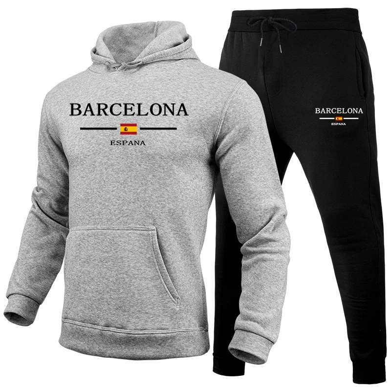 Winter Clothing Outdoor - Conjunto de Moletom Masculino 2026 com