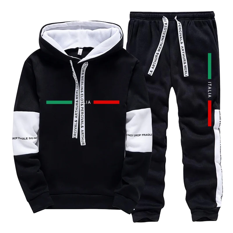 Winter Clothing Outdoor - Conjunto de Moletom Masculino 2026 com