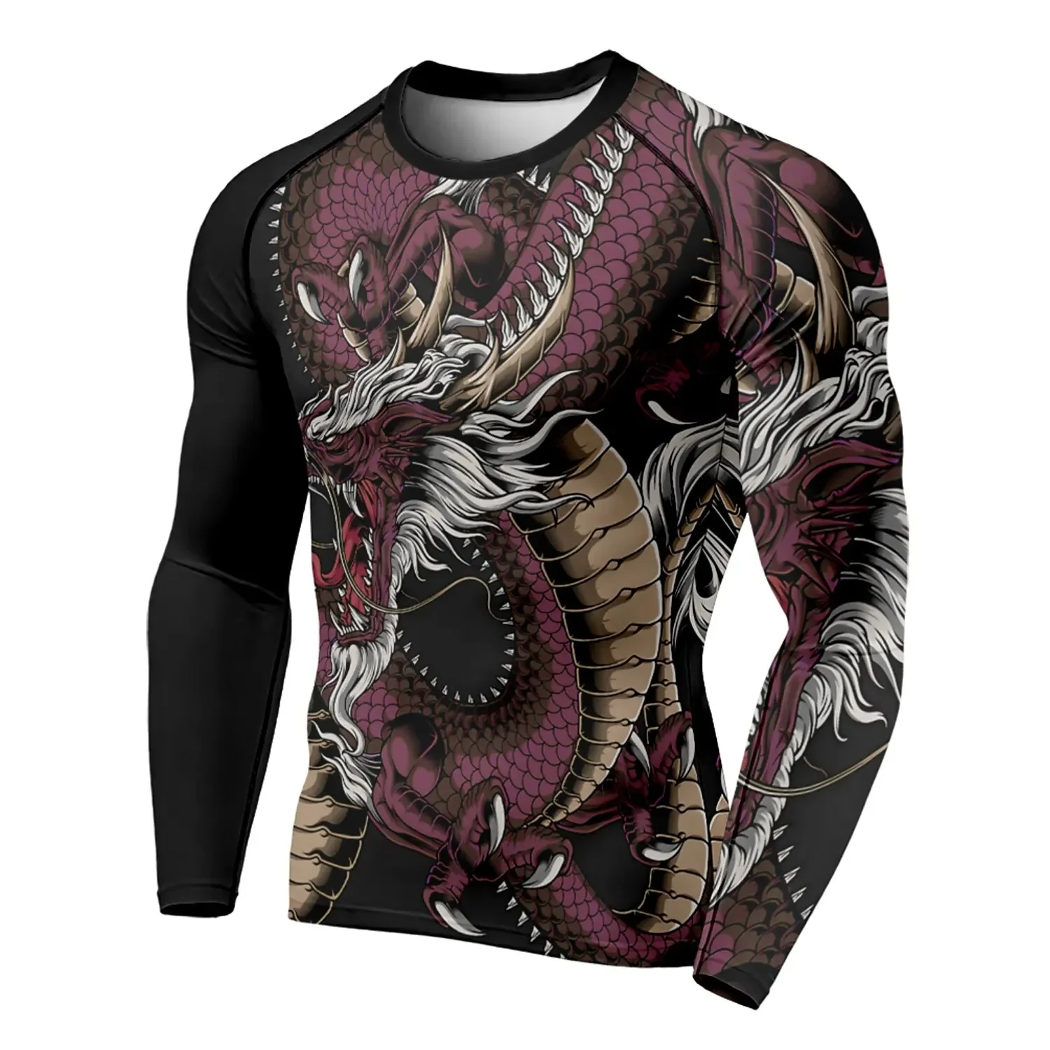 Winter Clothing Outdoor - Camiseta de manga comprida para homem,