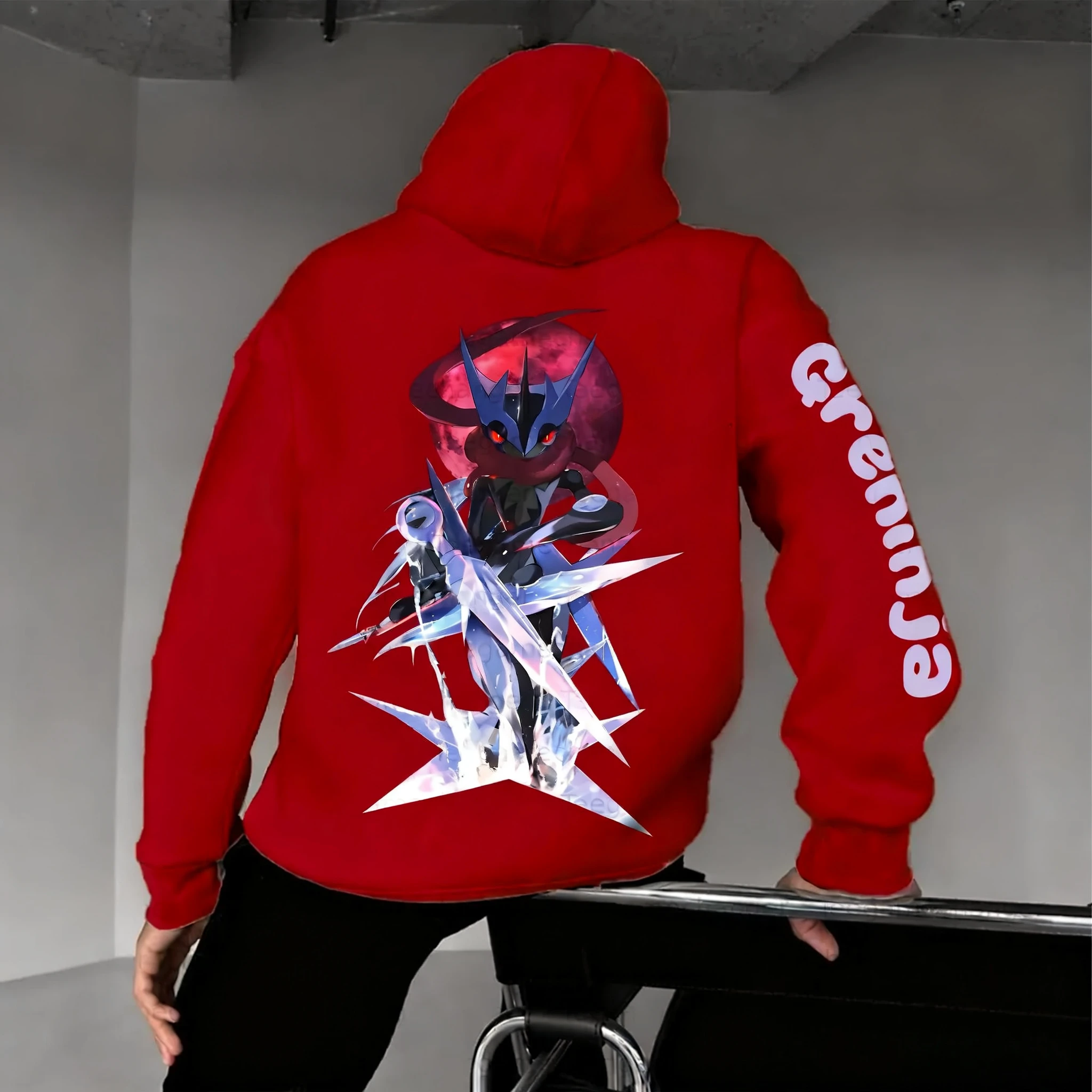 Winter Clothing Brand - Pokémon anime greninja co marca hoodie