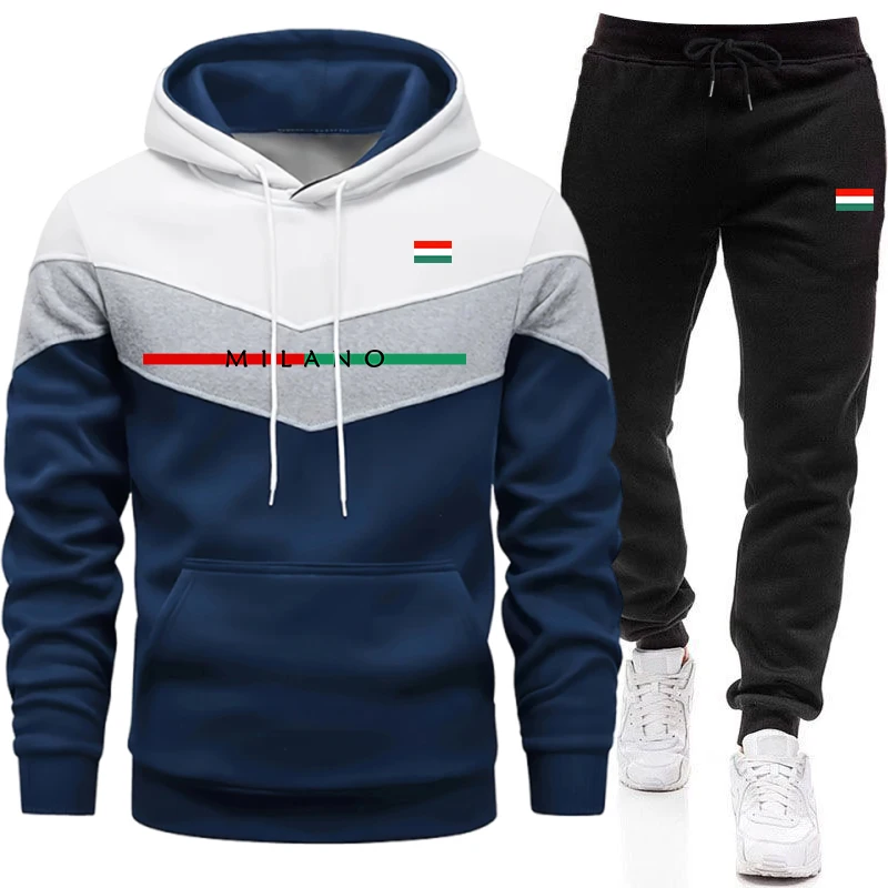 Winter Clothing Outdoor - Conjunto de Treino Masculino de Qualidade:
