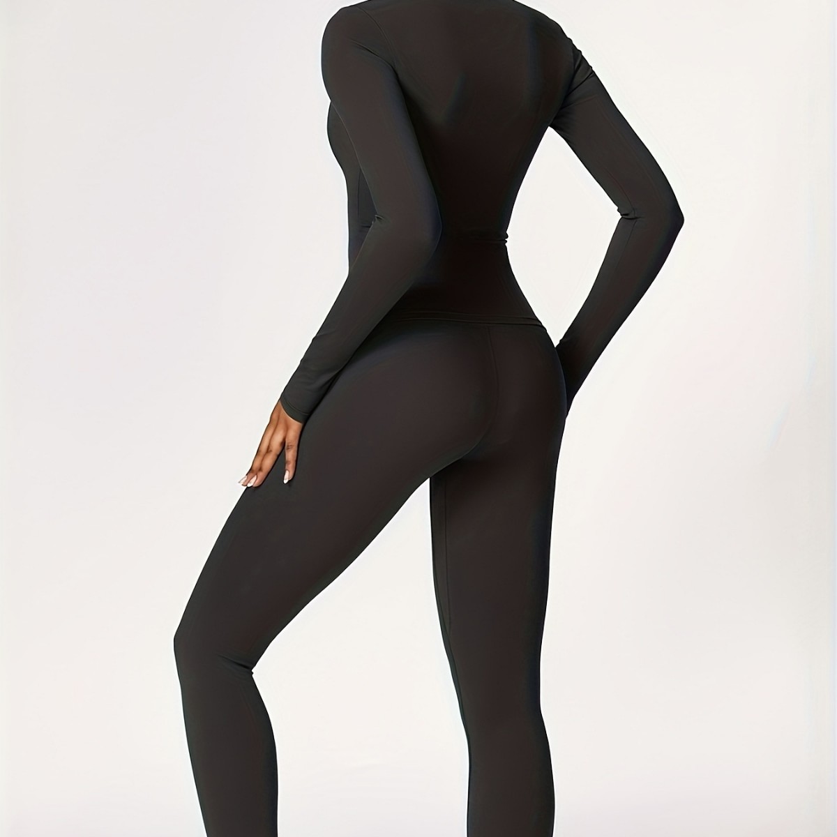 Conjunto de ioga justo e slim, - Winter Clothing Women'S avaliação e preço