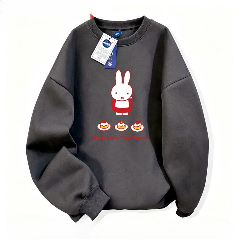 Moletom Kawaii Miffy com estam - Winter Clothing Brand avaliação e preço