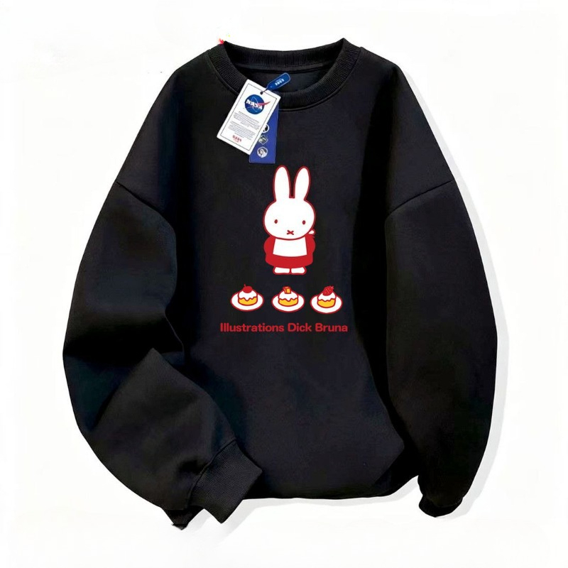 Moletom Kawaii Miffy com estam - Winter Clothing Brand avaliação e preço