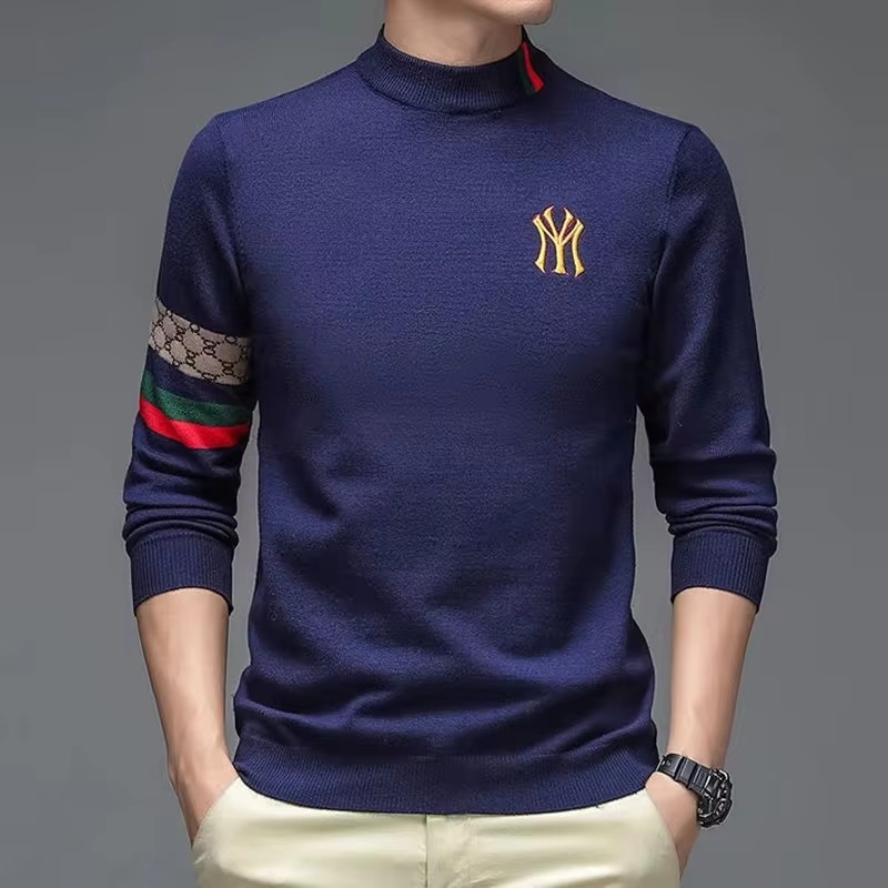 Suéter masculino bordado com g - Winter Clothing Brand avaliação e preço