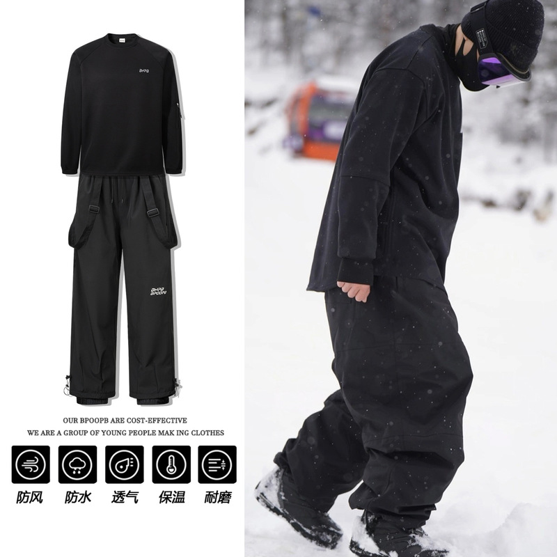 Calças de esqui com forro de l - Ski Pants Waterproof avaliação e preço
