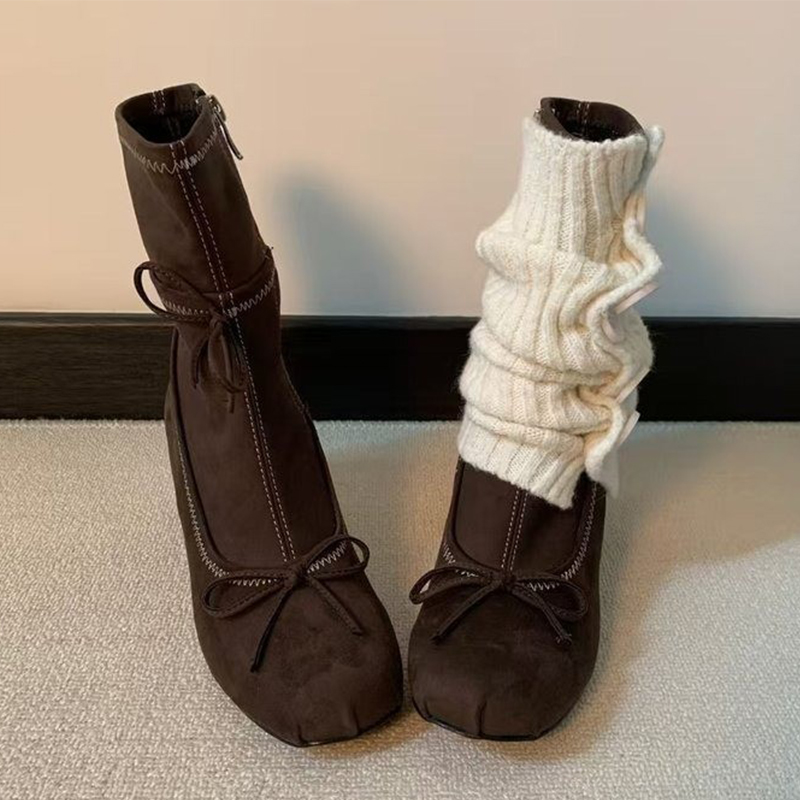 Arco de salto alto botas femin - Winter Clothing Women'S avaliação e preço