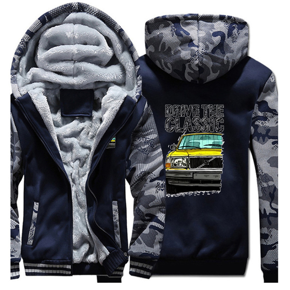 Velo quente engrossar hoodies  - Winter Clothing Drive avaliação e preço