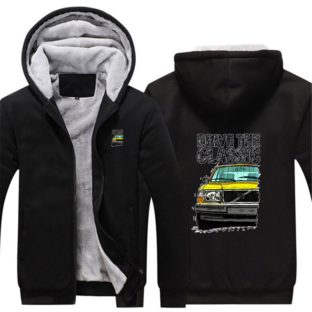 Velo quente engrossar hoodies  - Winter Clothing Drive avaliação e preço