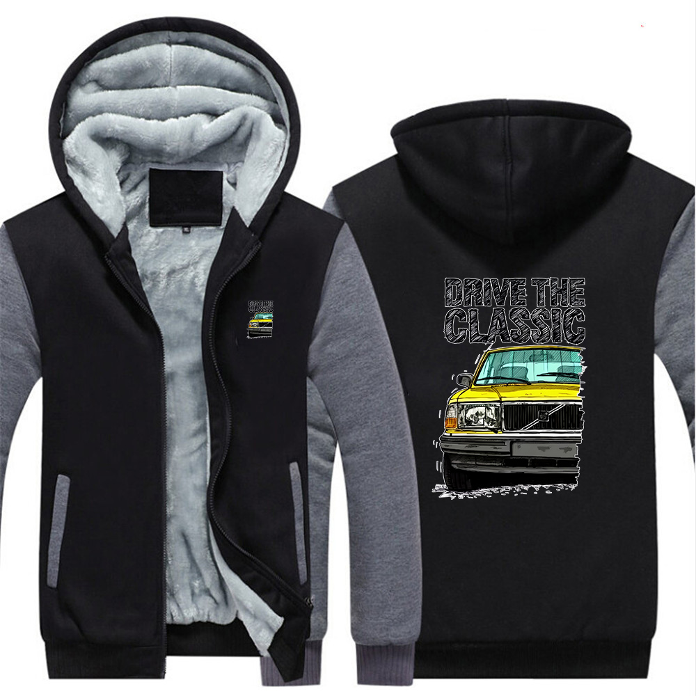 Velo quente engrossar hoodies  - Winter Clothing Drive avaliação e preço
