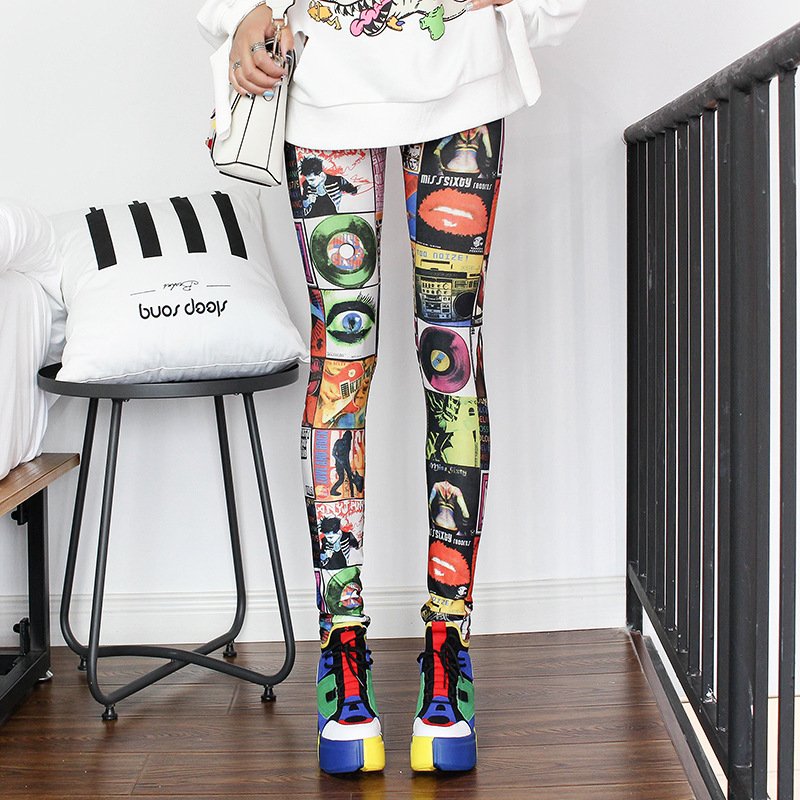 Moda leggings sexy casual alta - Winter Clothing On Sale avaliação e preço