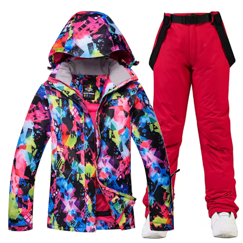 Conjuntos impermeáveis de neve - Ski Pants Waterproof avaliação e preço