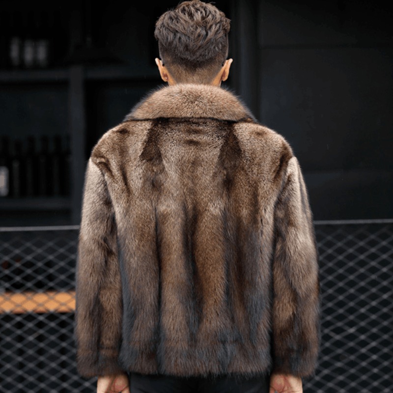 Marca de luxo casaco de pele d - Winter Clothing Brand avaliação e preço