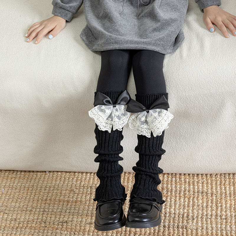 Meias de Lã Brancas para Menin - Winter Clothing Leg Warmers avaliação e preço