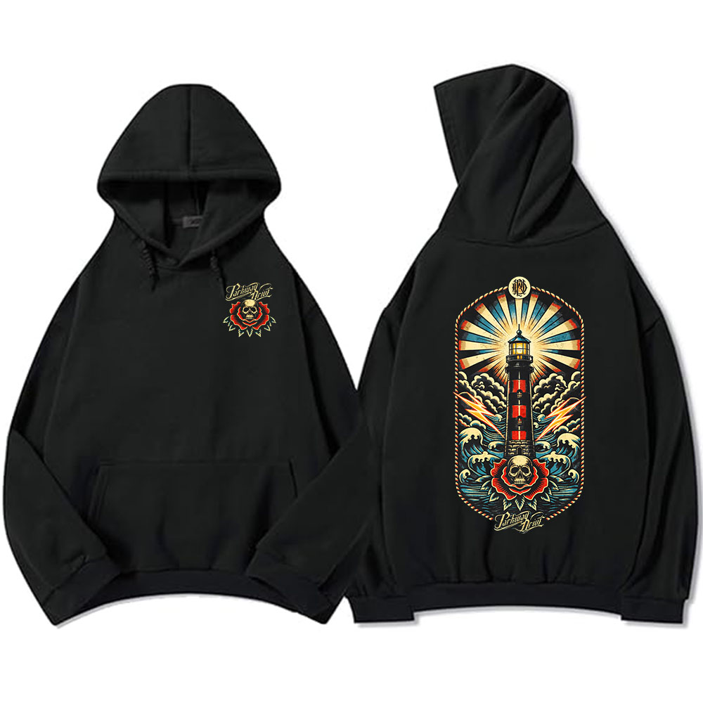 Skeleton Lighthouse Pullover H - Winter Clothing Drive avaliação e preço