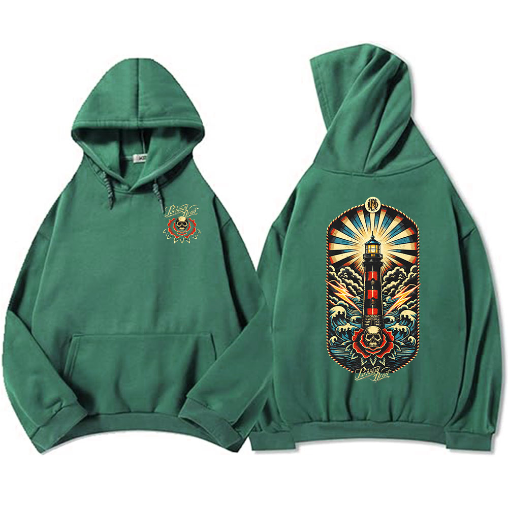 Skeleton Lighthouse Pullover H - Winter Clothing Drive avaliação e preço
