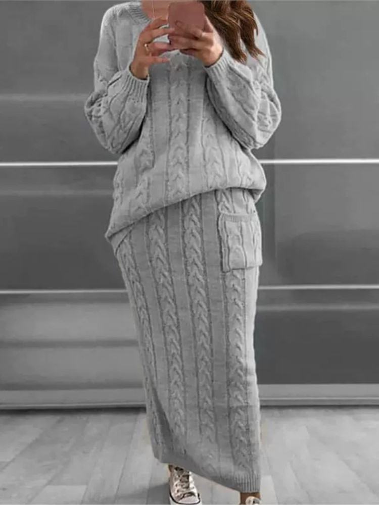 Moda conjuntos de camisola de  - Winter Clothing Line avaliação e preço