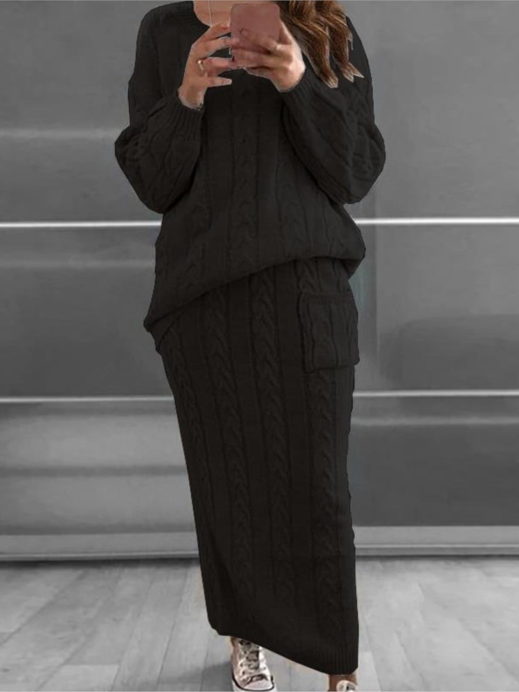 Moda conjuntos de camisola de  - Winter Clothing Line avaliação e preço