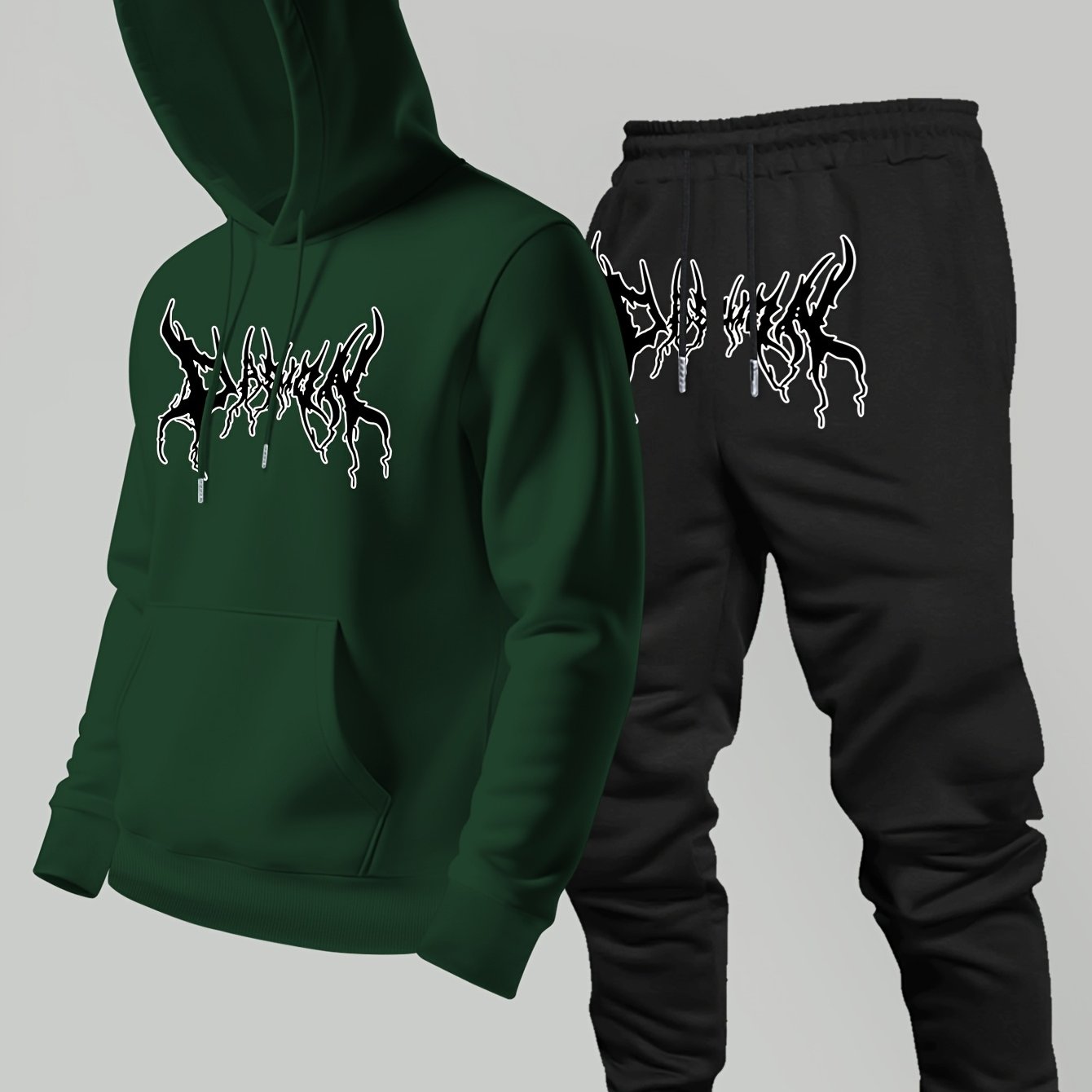 Conjunto de moletom com capuz  - Winter Clothing Brand avaliação e preço