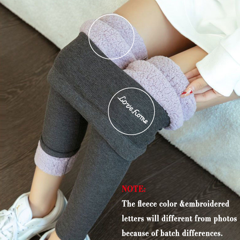 Forrado de lã themal leggings  - Winter Clothing Leg Warmers avaliação e preço
