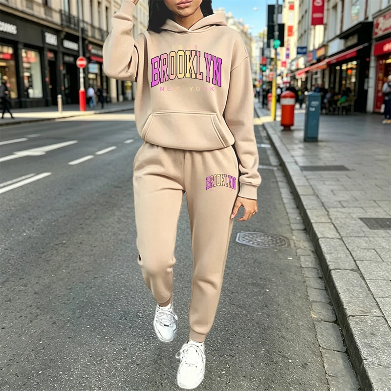 Conjunto Casual Feminino de 2  - Winter Clothing Women'S avaliação e preço