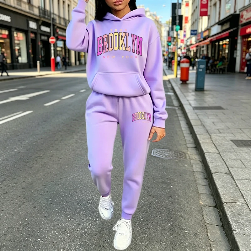 Conjunto Casual Feminino de 2  - Winter Clothing Women'S avaliação e preço